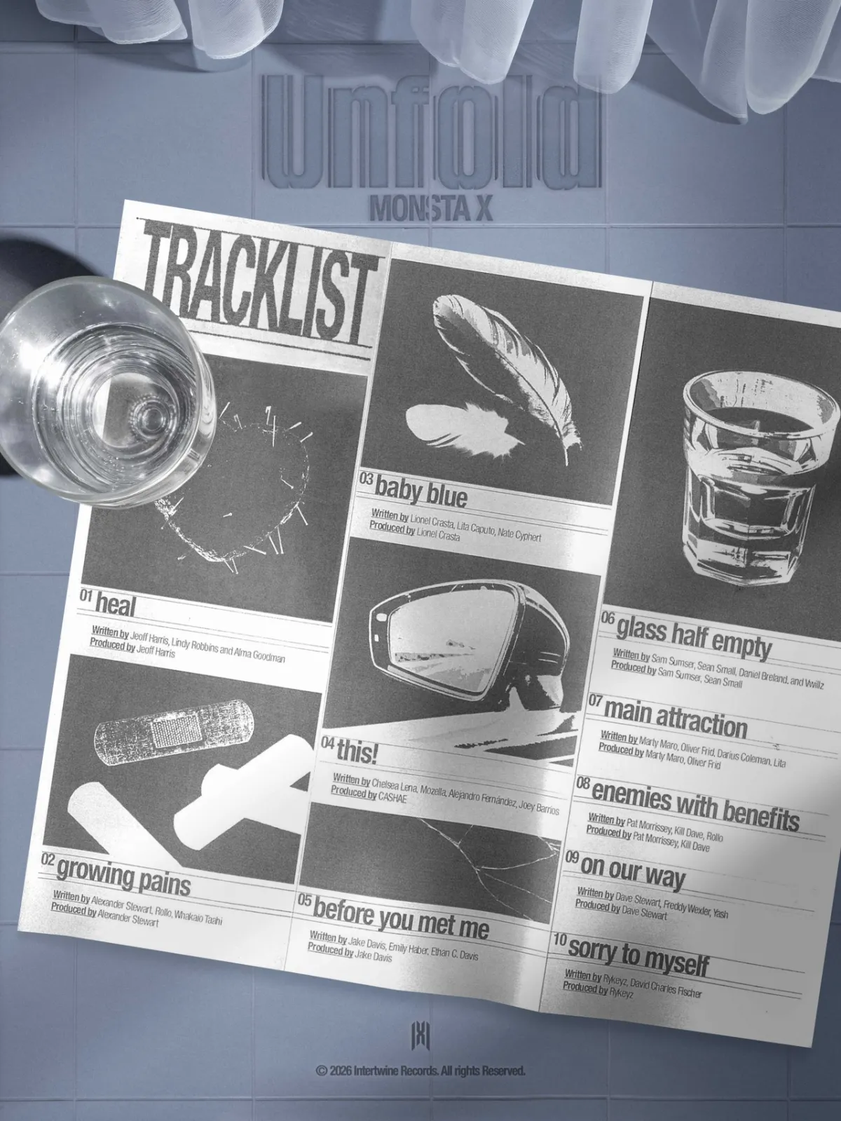 10首诚意满满…MONSTA X公布美国新专《Unfold》曲目单