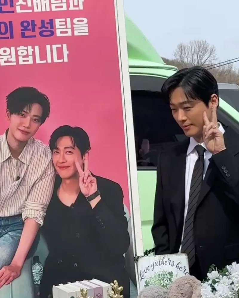 ‘Consummation of marriage’ star Namgoong Min shows off snack truck from his ‘doppelganger’ NCT’s Jaemin — unwavering friendship