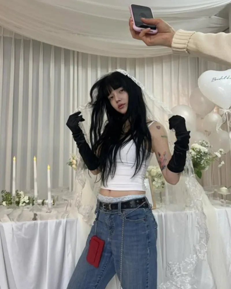 “ฉันจะแต่งงานค่ะ”... จีมิน (AOA) เผยภาพ ‘บริดัลชาวเวอร์’ อวดรอยสักที่แขน