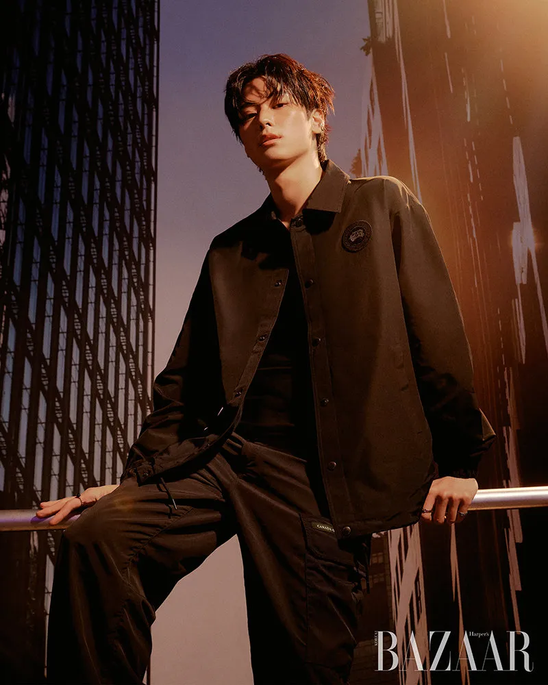 Harper’s BAZAAR, THE BOYZ, Juyeon, pemotretan, majalah