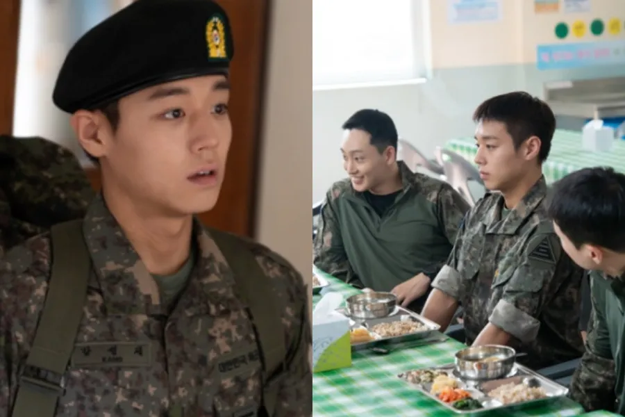 Shocking First Look: 'The King's Warden' Star Park Ji-hoon Goes Full Military As A No-Nonsense 'Kitchen Soldier'