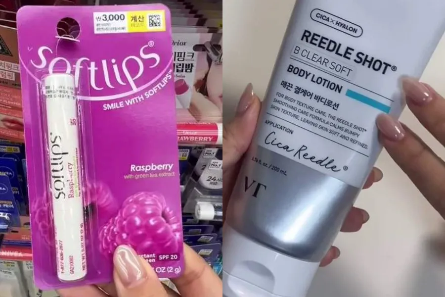 [K-maquiagem] Do balm labial Mentholatum ao body lotion Reedle Shot… as novidades da Daiso que estão bombando