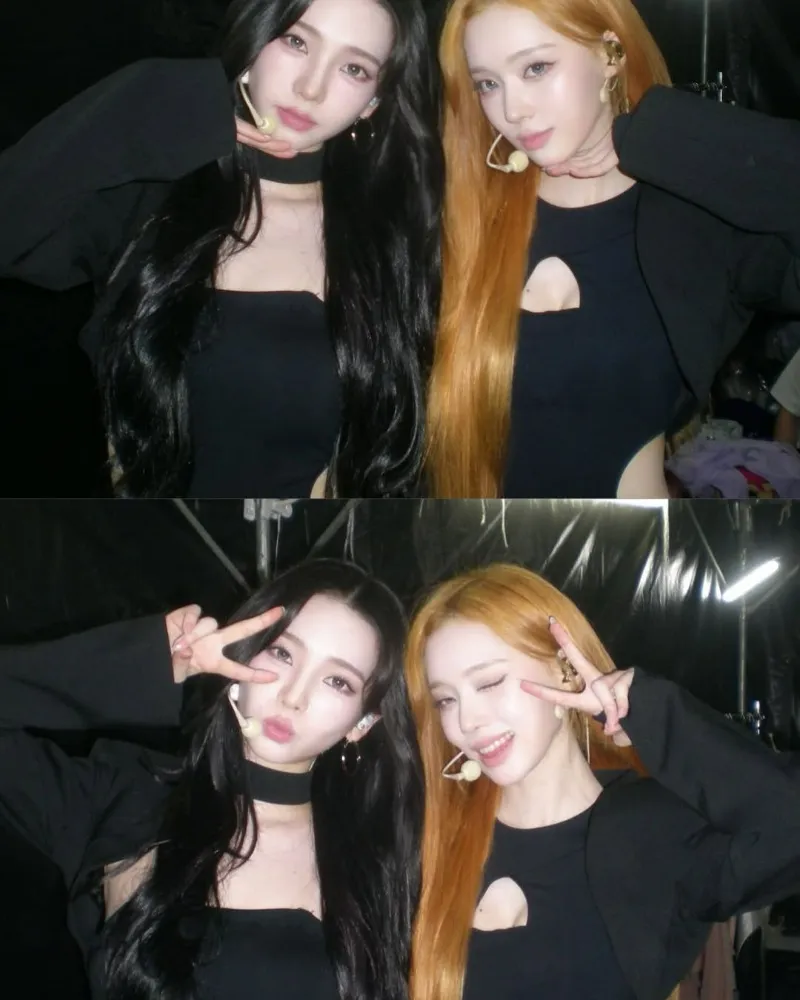 Karina y Winter de Aespa brillan