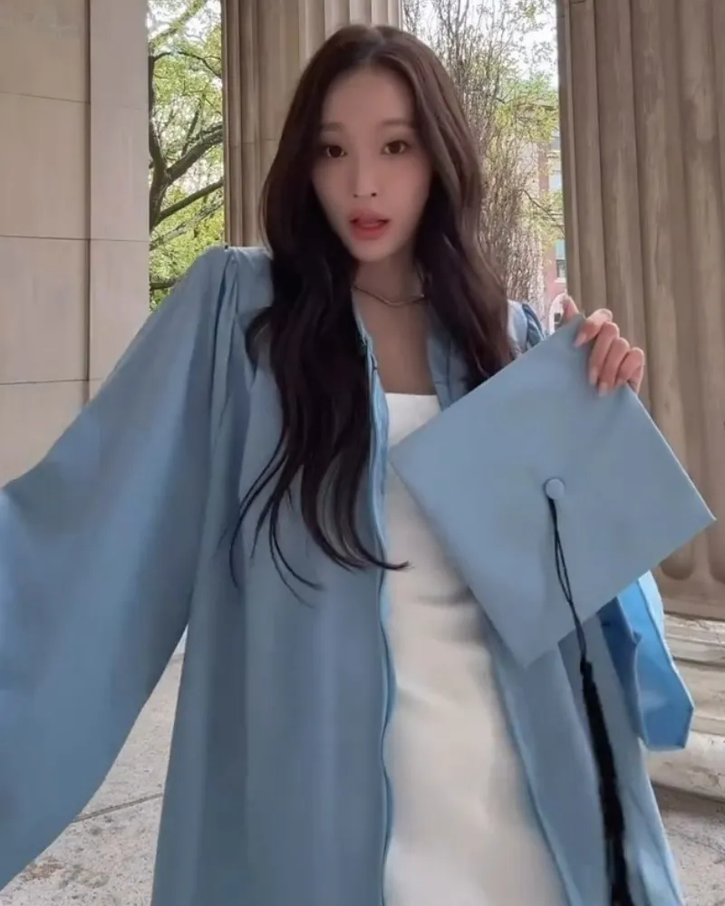 ALLDAY PROJECT’s Annie Teases Imminent Comeback — Columbia University Graduation Gown Turns Heads