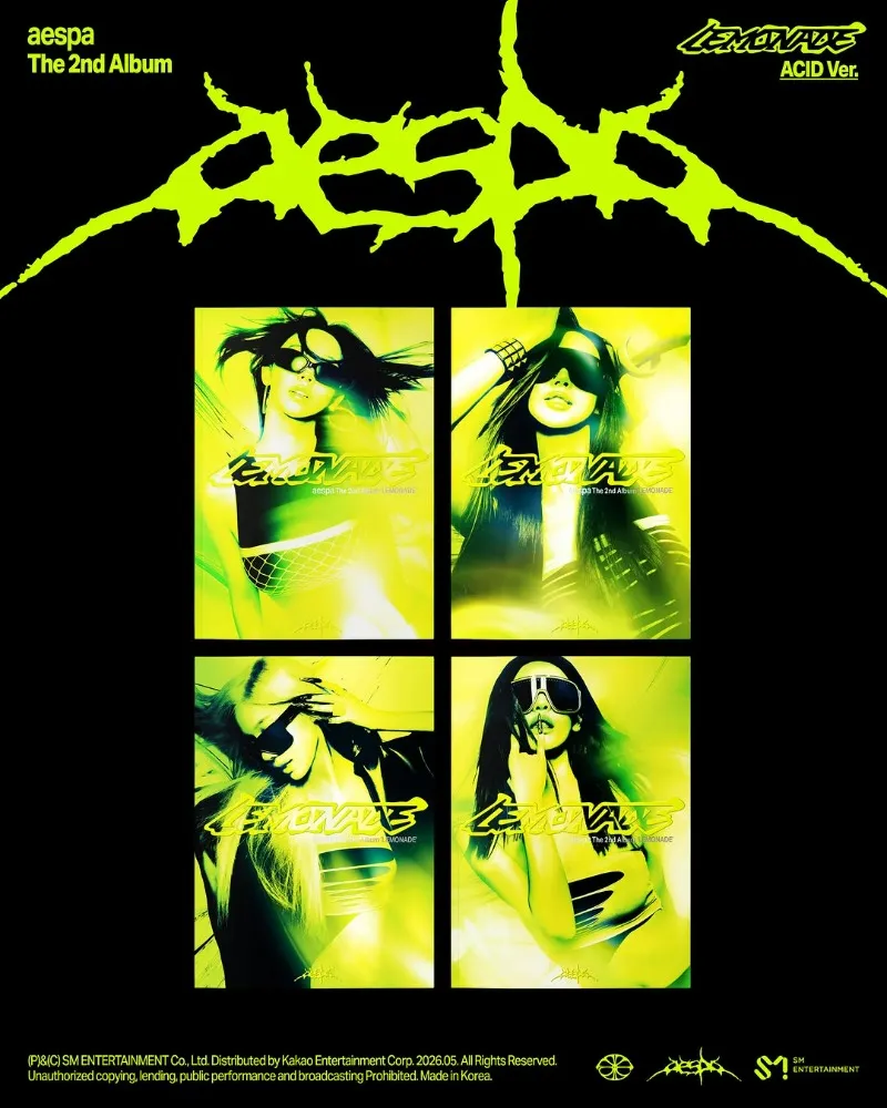 aespa Unveil 'ACID' Version Preview For 'LEMONADE' — Becky G and Ty Dolla $ign Collab Teased, "Next-Level!"