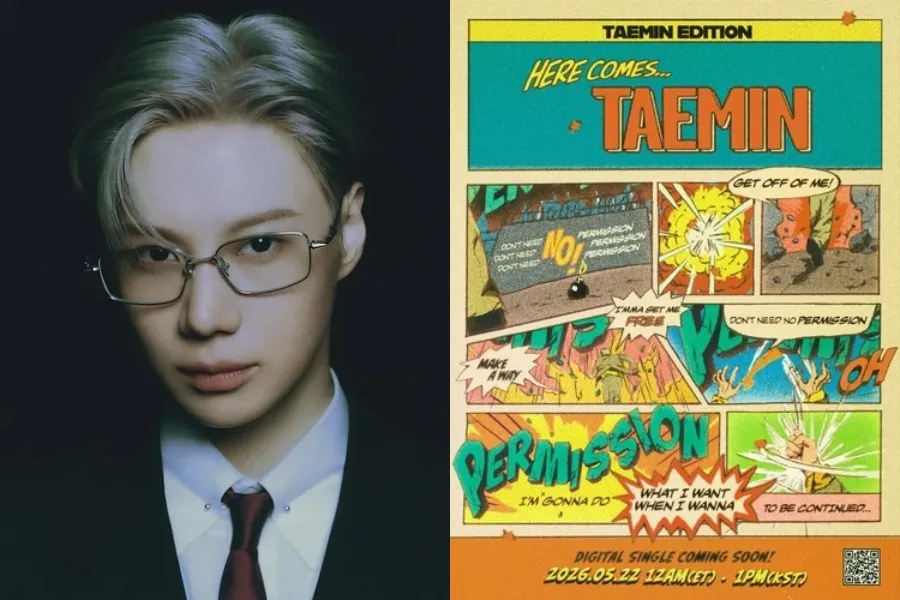 Taemin to Drop New Single 'Permission' on May 22 After Moving From Big Planet Made to Galaxy Corporation