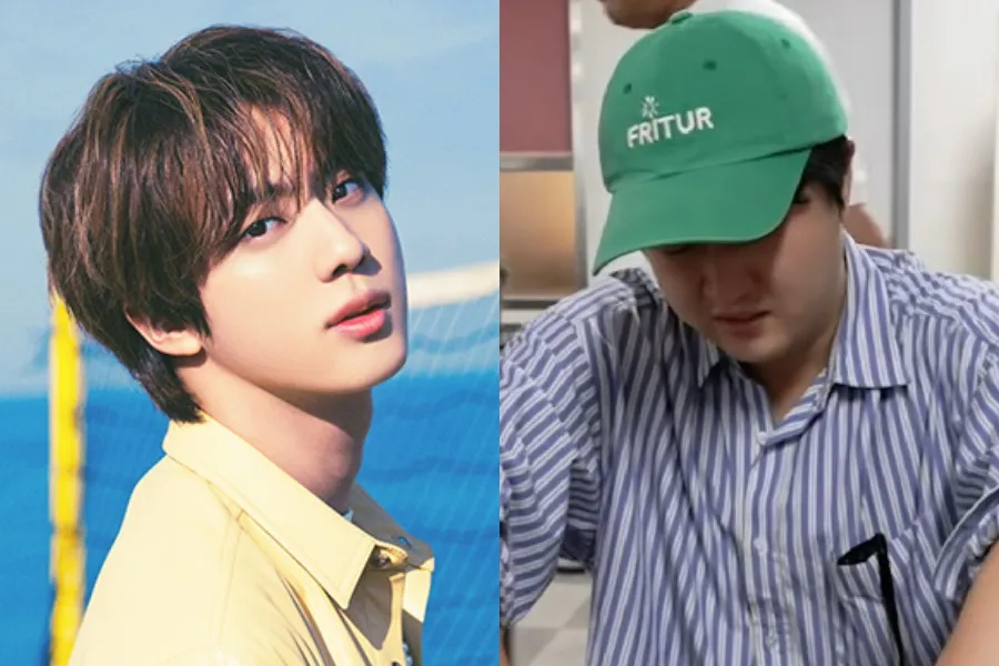 “300 Million Won A Month” BTS Jin’s Older Brother Makes Surprise Appearance On Jun-ha Jung’s YouTube: “They Look Alike”