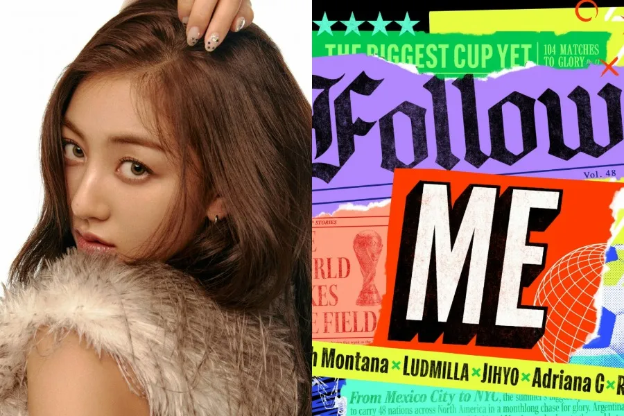 El Mundial se calienta: Jihyo de TWICE une fuerzas con superestrellas globales