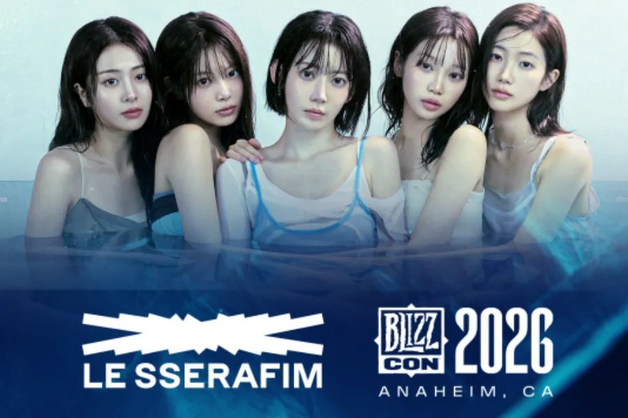 르세라핌, '블리즈컨 2026' 메인 무대 오른다…3년 만 재출격