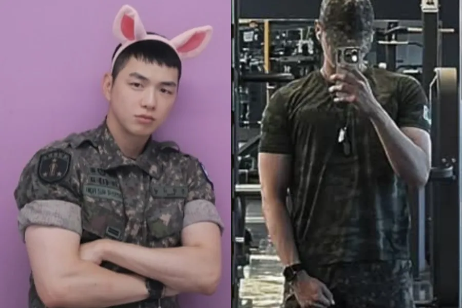 Kang Daniel trong quân ngũ khoe cập nhật tăng cơ… “bờ vai cỡ Thái Bình Dương”