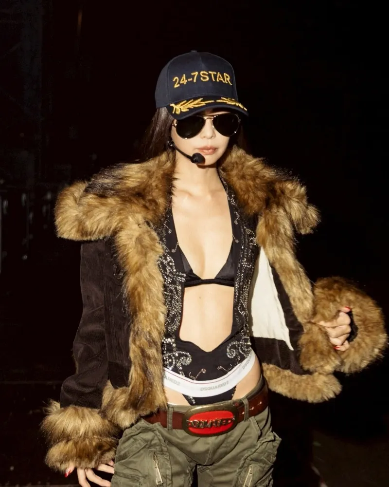 Jennie de BLACKPINK deslumbra con su ‘sagging look’ y gafas de sol: aura de superestrella