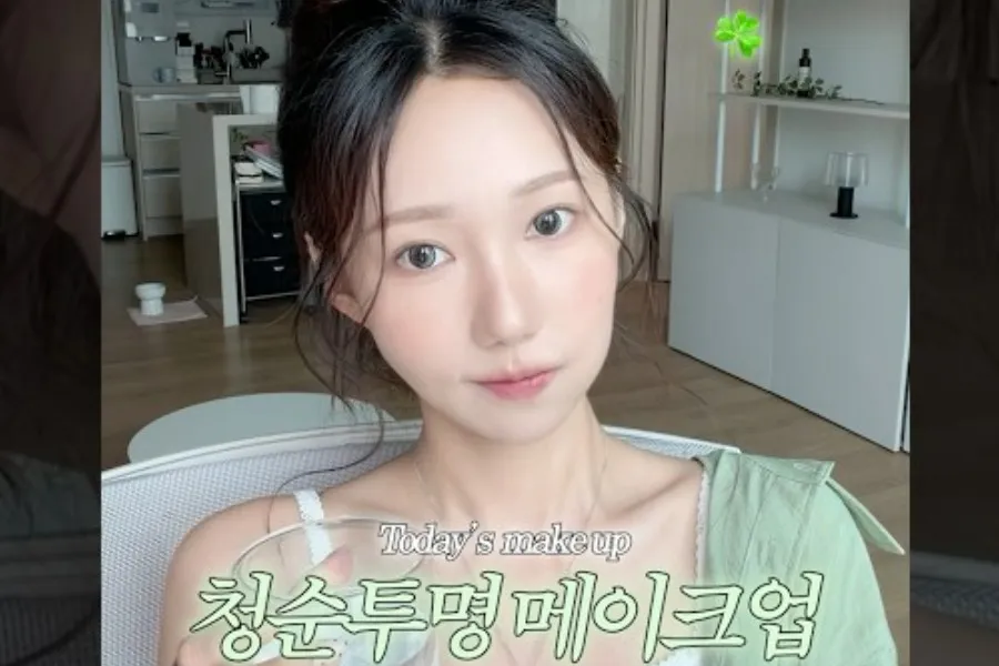 [K-Makeup] Mục tiêu là 'mỹ nữ mùa hè'… học cách trang điểm trong trẻo, thuần khiết