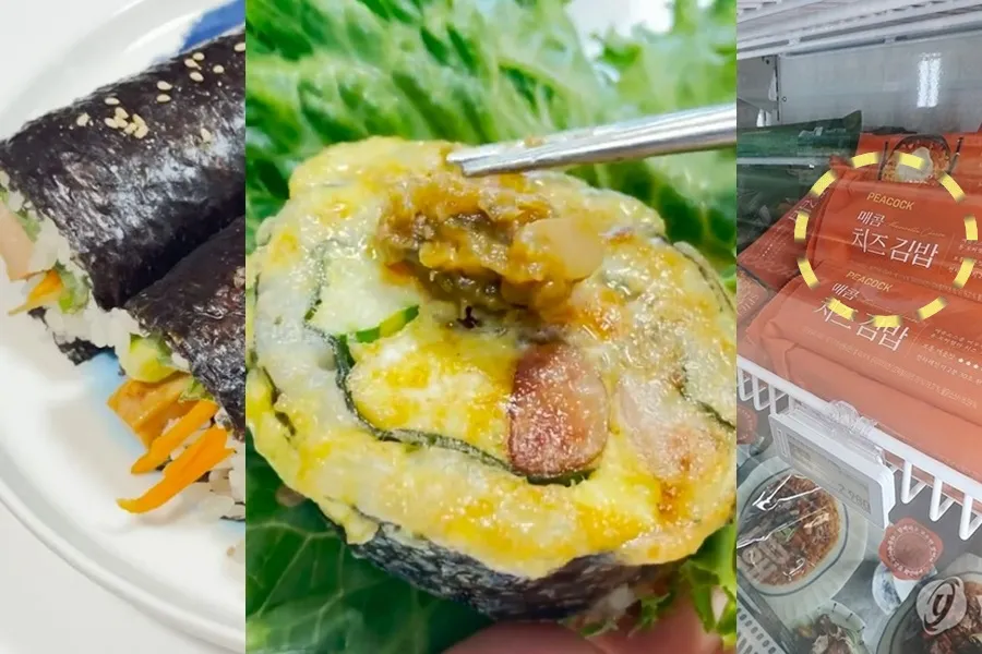 [K-Recipe] The Frozen Kimbap Going Viral In The U.S. — 2 Game-Changing Ways To Make It Even Better