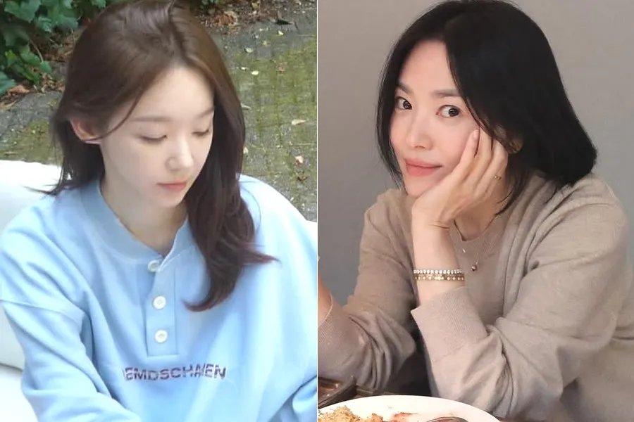 Song Hye-kyo Supports Kang Min-kyung with Her Voice... Behind the Scenes of 'Time Capsule'