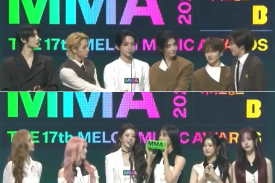 BOYNEXTDOOR and IVE Take Best Group at MMA 2025