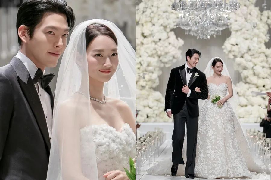 김우빈, 신민아, 본식사진