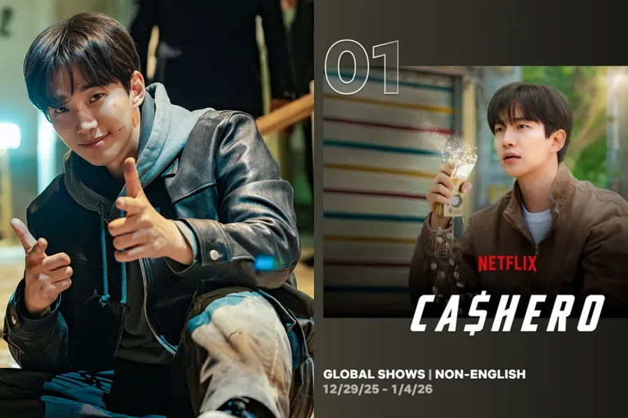 Junho Lee arrasa con 'Cashman': número 1 del ranking global y prueba del poder K‑Hero