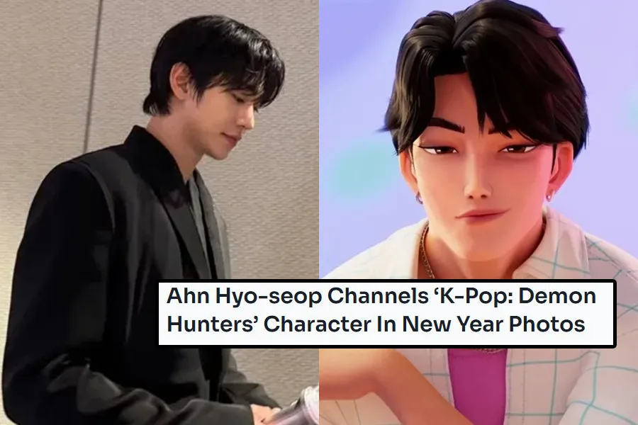 Ahn Hyo‑seop presume la lightstick de Saja Boys: el "Jin‑woo" de 'Las Guerreras K-Pop' con un 100% de sincronía