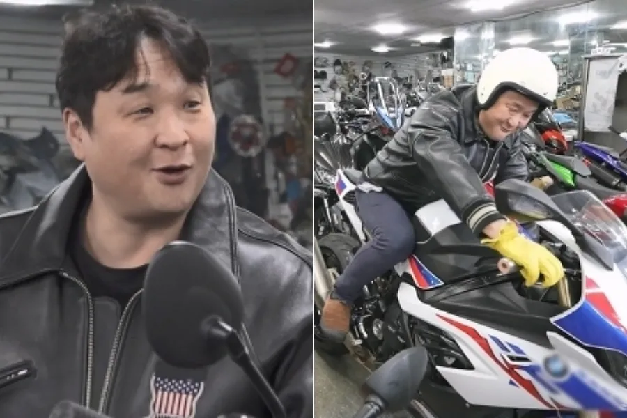 Koo Seung-hwan cumple su sueño sobre dos ruedas y no puede contener la emoción