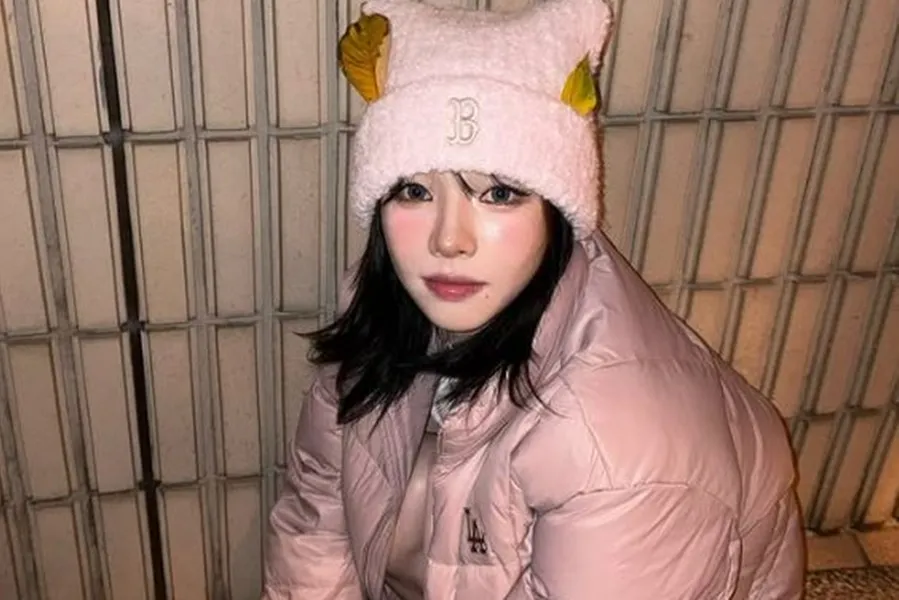 에스파 카리나, 겨울에 딱 아우터!…스태프 70명에 통 큰 플렉스