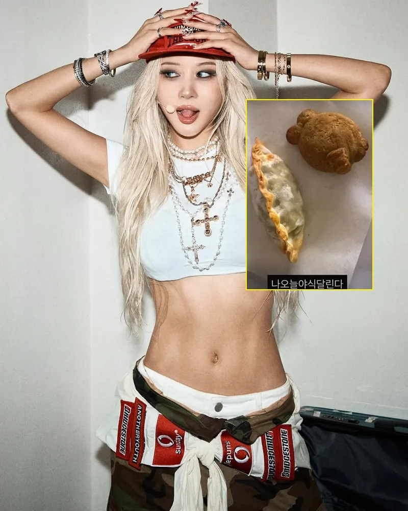 우주소녀 다영이 공개한 야식…"몸매 유지 비결 있었네"