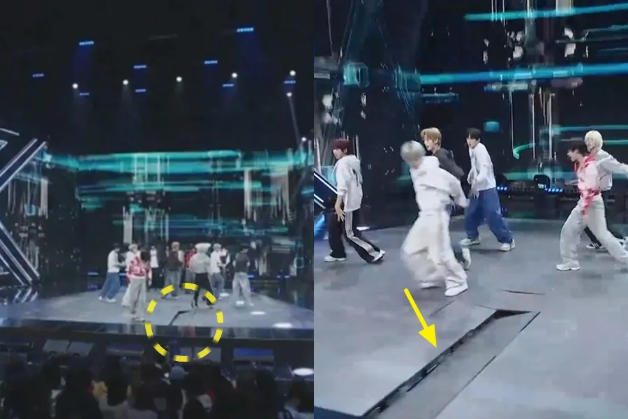 ¿Qué pasó con el mantenimiento? 'M Countdown' detiene transmisión por hundimiento del piso durante el número de un grupo novato