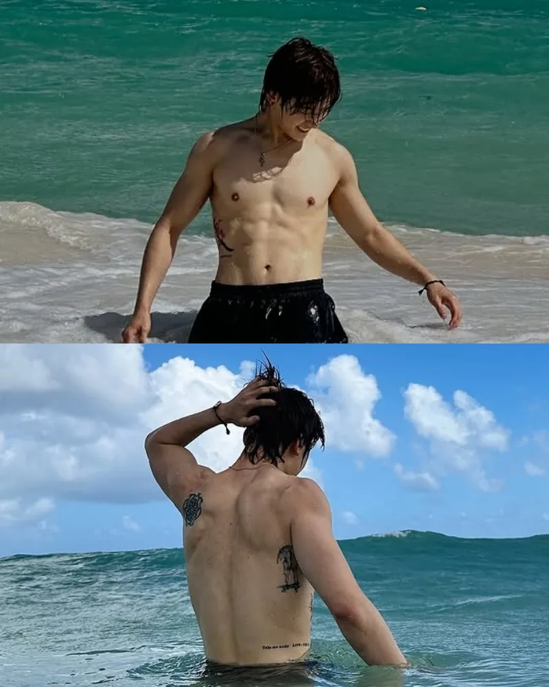 Se acelera el corazón: Seok Matthew de ZEROBASEONE muestra sus abdominales de lavadero sin camisa