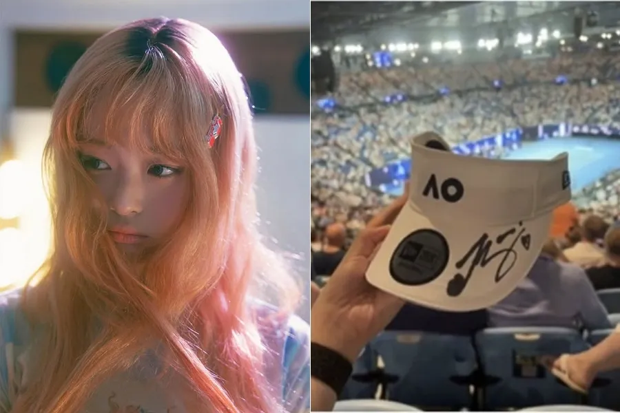 直筆サインも、全豪オープン会場で目撃された「ニュージーンズ」ハニ