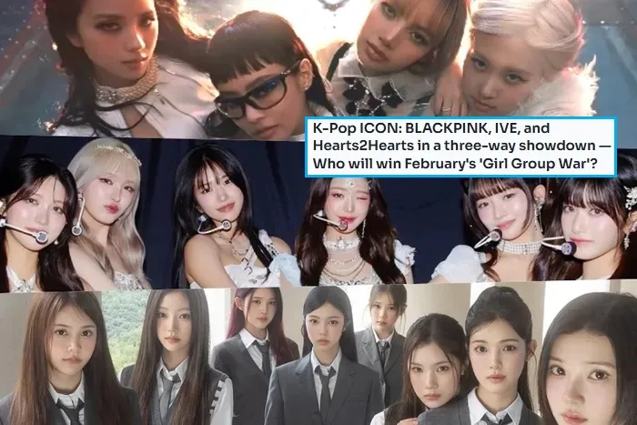 BLACKPINK, IVE, and Hearts2Hearts Set for a February Showdown — Global Fandoms on High Alert