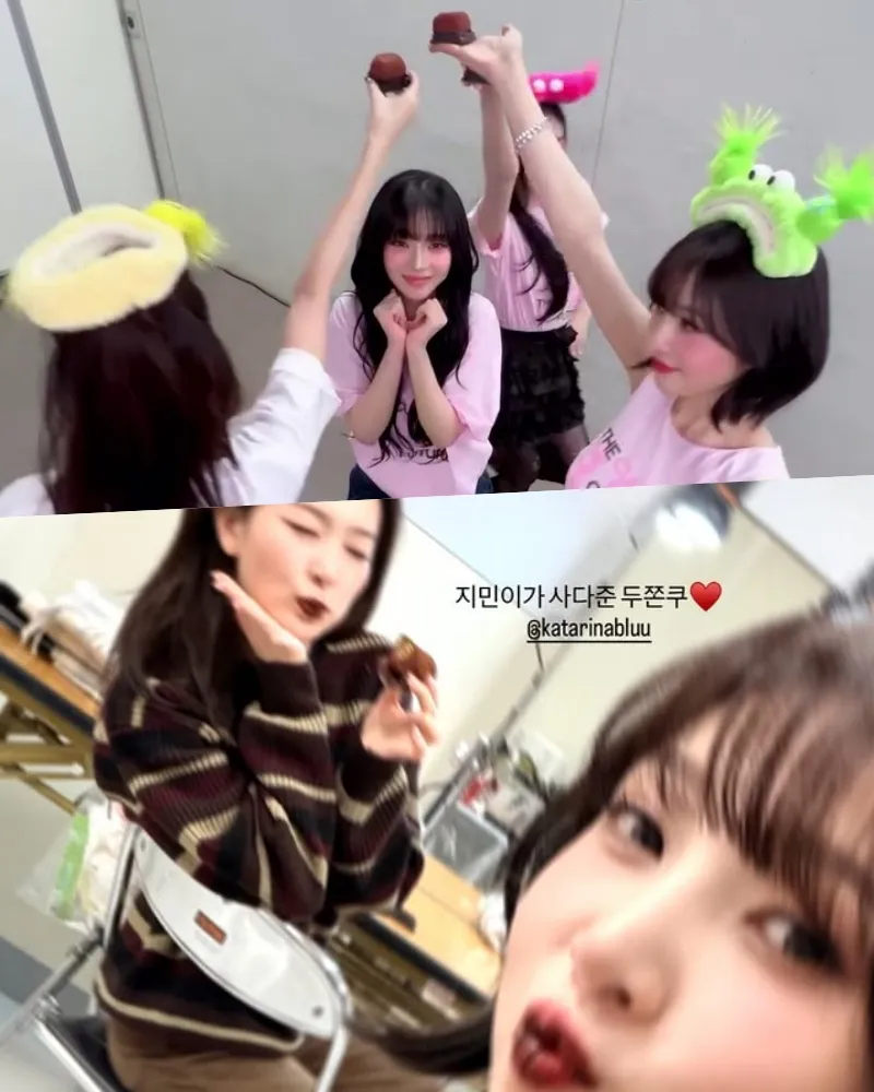 Red Velvet为买“두쫀쿠”的卡里娜送上“舞蹈+두쫀쿠唇”双重认证