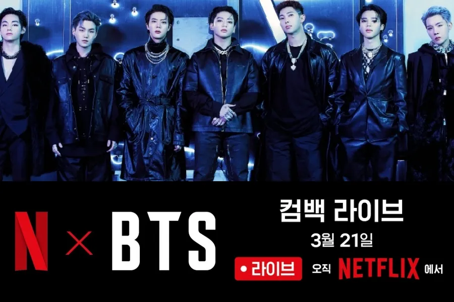 BTS vuelve a los escenarios en Gwanghwamun el 21 de marzo: Netflix lo transmitirá en vivo para todo el mundo