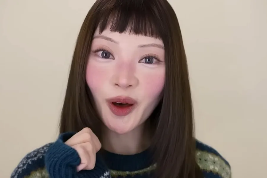 [K-Beauty] Perfeito para o frio do inverno… um look super arrumado com blush