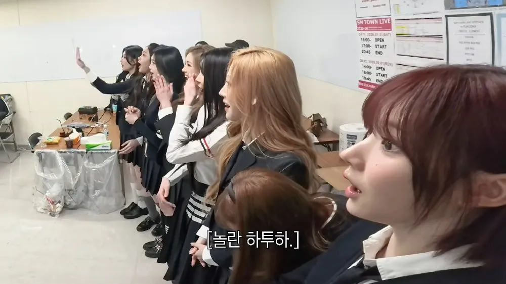 EXO, 燦烈, 世勳, KAI, SHINee, 珉豪, HATS TO HATS, SM娛樂, 前輩, 待機室