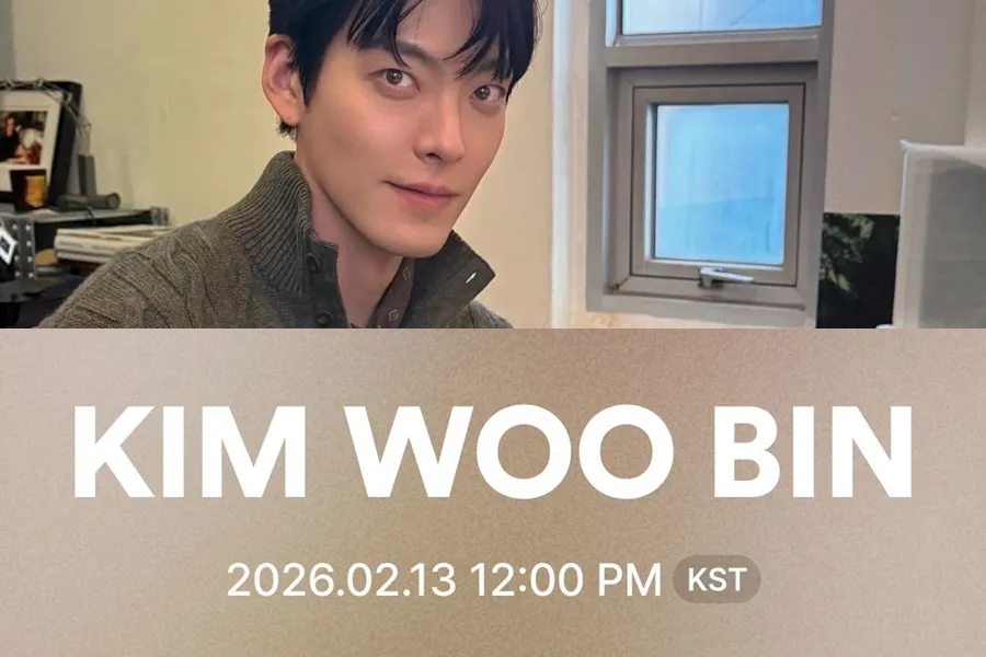 Kim Woo-bin se une a Weverse el 13: "Aún no lo puedo creer"