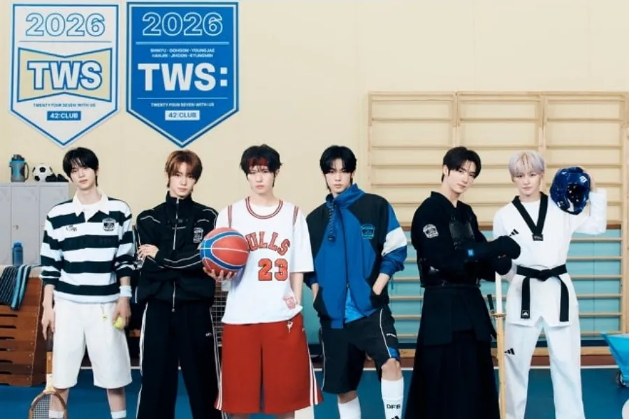 TWS, 일본 요코하마 간다…운동부 콘셉트 팬미팅 '42:CLUB' 개최