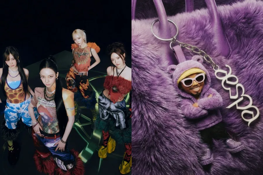 에스파, '그래미 9관왕' 앤더슨 팩과 협업…27일 '키 체인' 시동