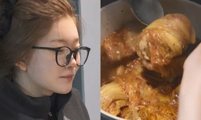 Billlie, Tsuki, I Live Alone, rotina, culinária, kimchi-jjim