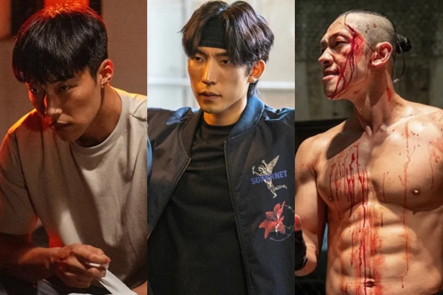 '사냥개들2' 우도환→정지훈, 강렬해진 남성미…짜릿한 액션 예고