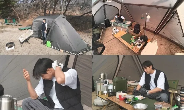 Bae Nara, Tôi Sống Một Mình, cắm trại, sống một mình, căn hộ studio, ngăn nắp, Han Jae-ah