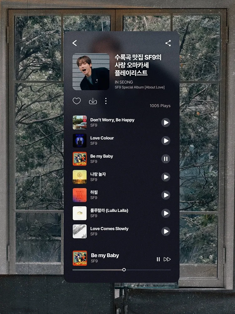 SF9, album spesial, playlist, About Love, FNC Entertainment, SF9, About Love