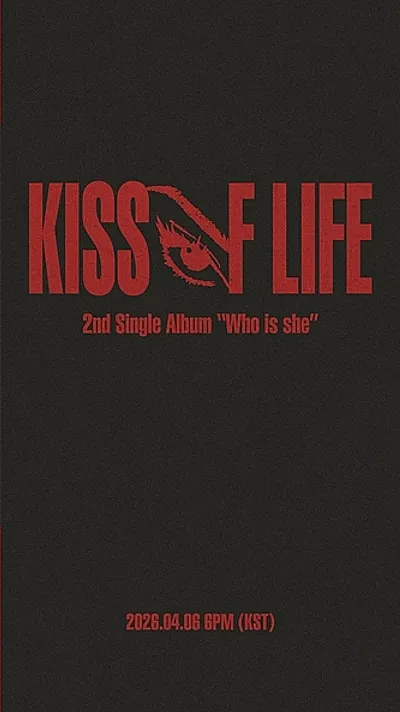 KISS OF LIFE, Who is she, 回歸, 新單曲, 曲目表, KISS OF LIFE, Who is she
