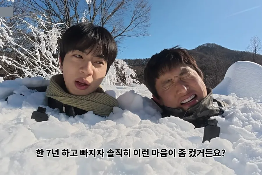 “本以为干7年就会退出”……BTS Jin吐露真心话