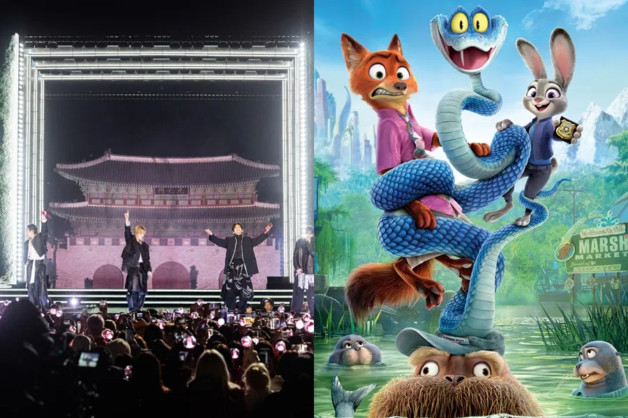 [BXH OTT] Khắp nơi là BTS… Sân khấu của BTS vươn số 1 → vẫn không thể bỏ lỡ ‘Zootopia 2’!