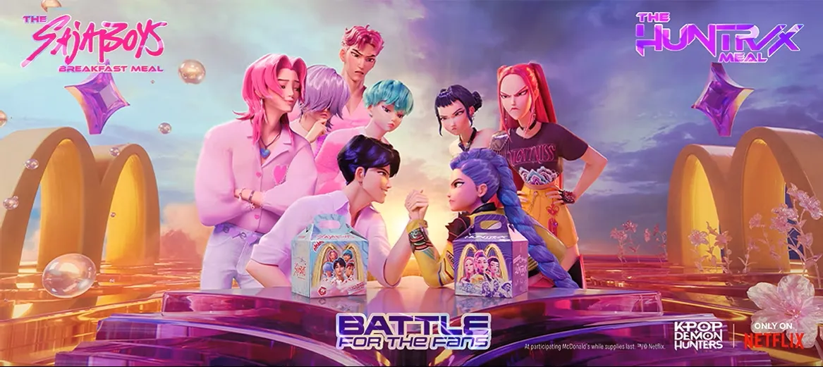 맥도날드, 케이팝 데몬 헌터스, 케데헌, 포토카드, 협업, 헌트릭스, 사자보이즈