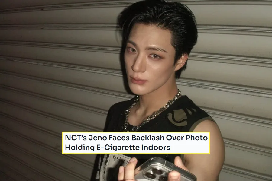 [PILIHAN GLOBAL] Rokok elektrik di tangan Jeno NCT? Kecurigaan ‘merokok di dalam ruangan’ kian memanas