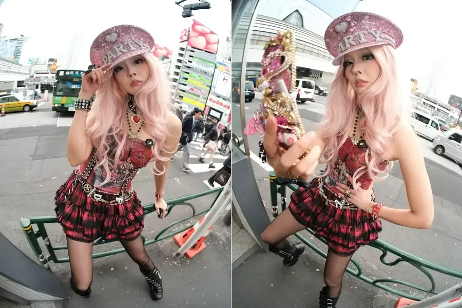 Han Hye-jin faz transformação ousada no estilo gyaru... fãs: "A presença de modelo não é brincadeira"