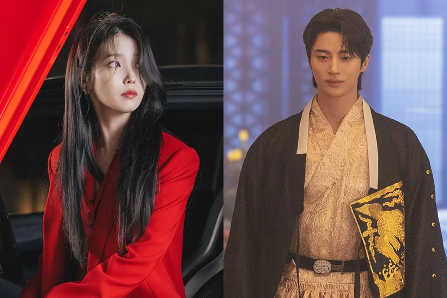 “A Esposa do Grão-Príncipe” IU♥Byeon Woo-seok: até na moda são a referência — styling impecável