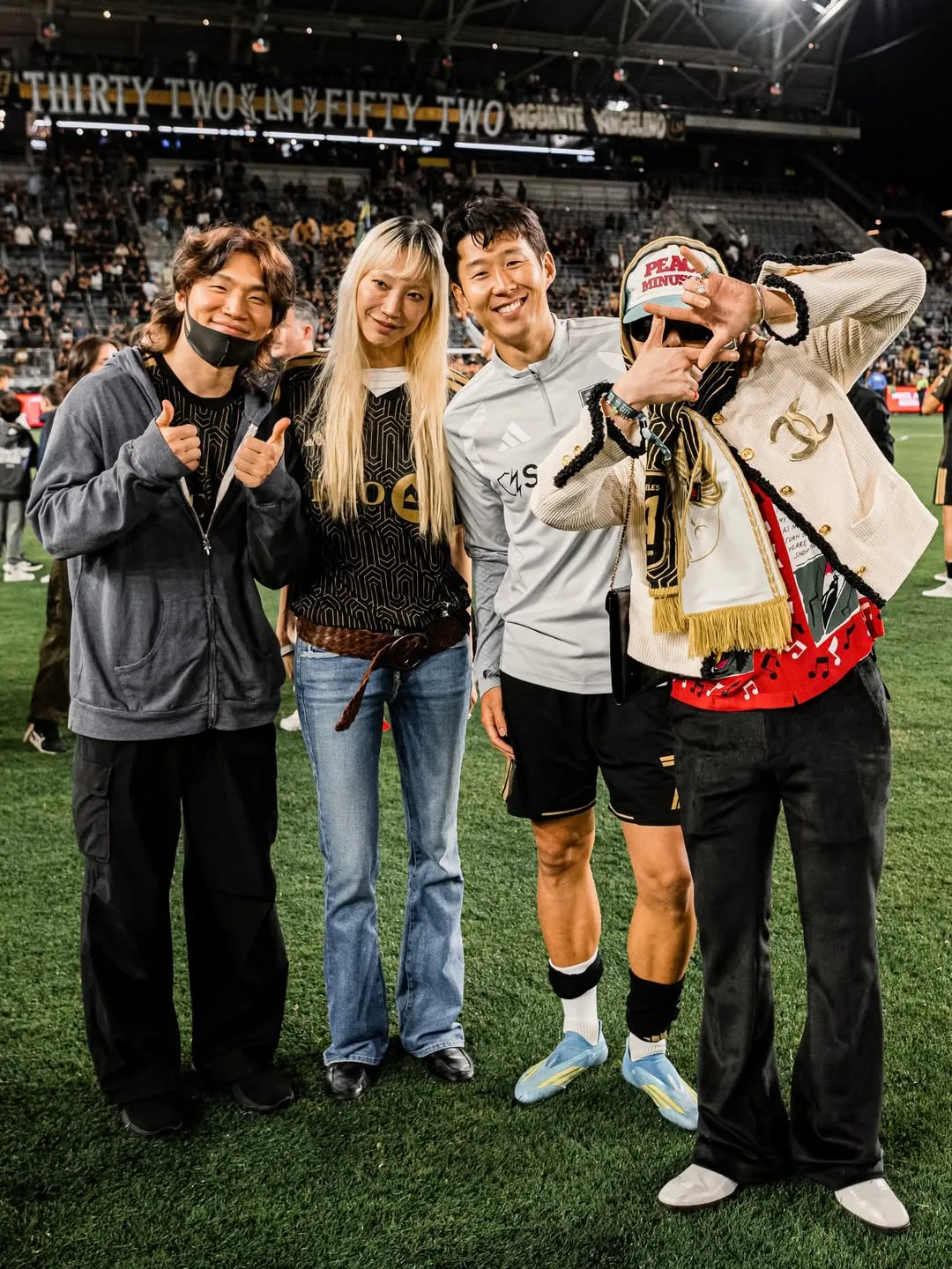 G-Dragon, Daesung, BIGBANG, Son Heung-min, Soccer
