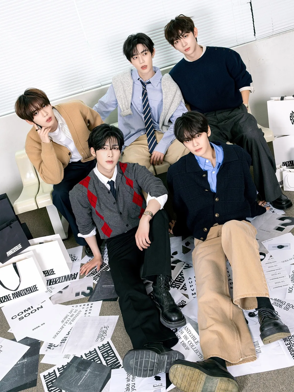 AND2BLE, Zhang Hao, Han Yujin, Ricky, Yoo Seung-eon, EVNNE, ZEROBASEONE, YH Entertainment, Kim Gyuvin