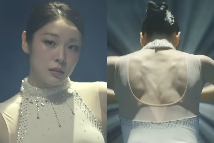 Katanya tubuh orang biasa… Punggung berotot Kim Yuna di panggung balet bikin tercengang